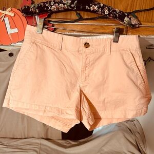 Old Navy light peach comfy stretch tailored shorts with pockets short shorts s4